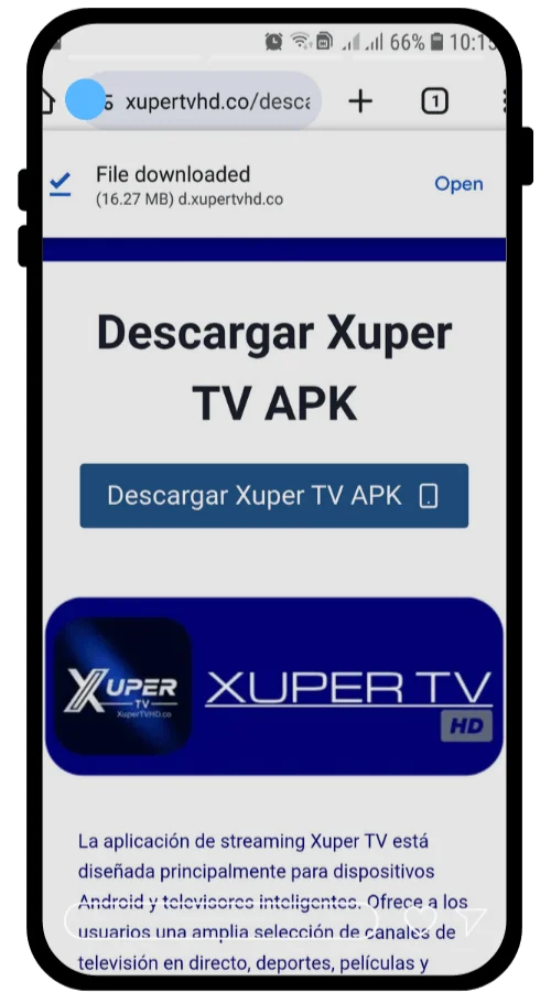 xuper tv apk descargar celular